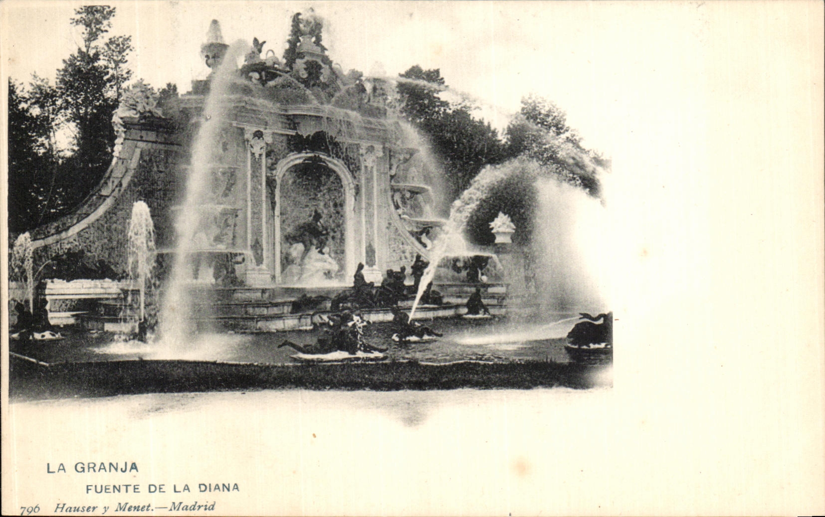 CPA La Granja Fuente de la Diana