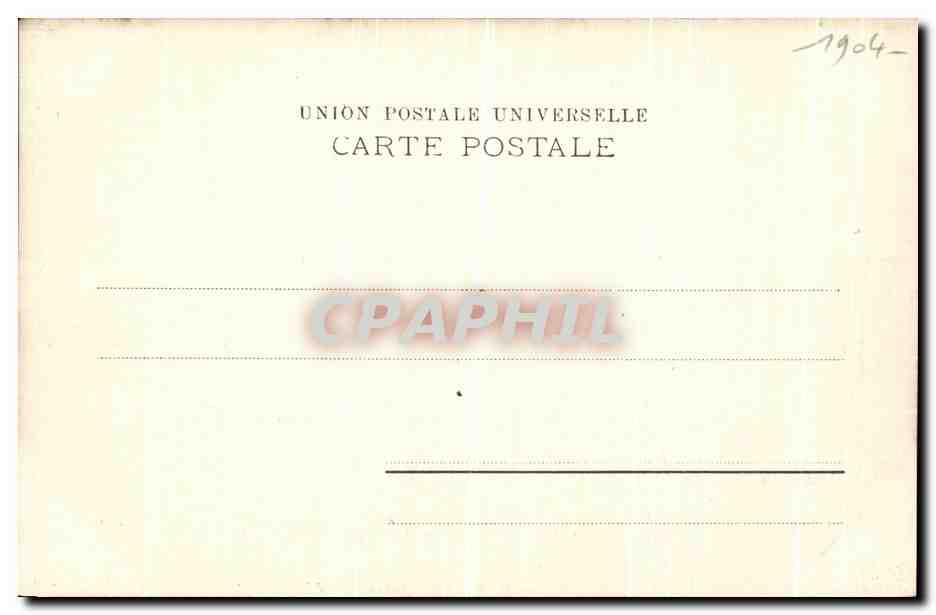 CPA Smyrne Passeport et les quais Turquie Bateaux — Verso