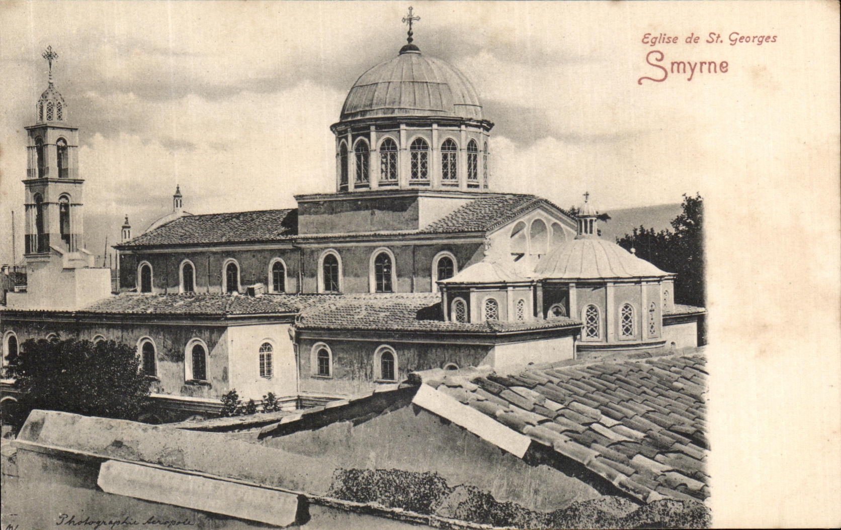 CPA Smyrne Eglise de St Georges Turquie