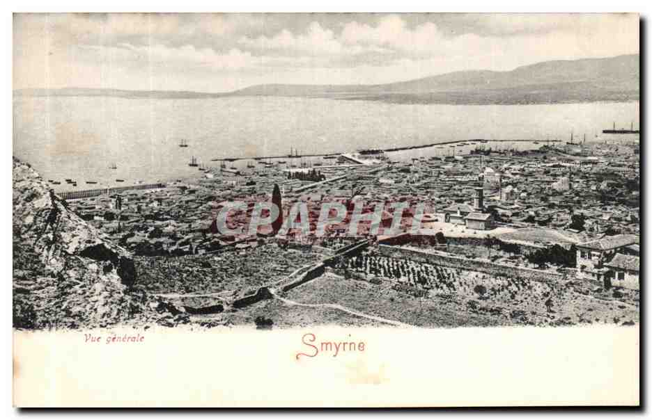 CPA Smyrne vue generale Turquie
