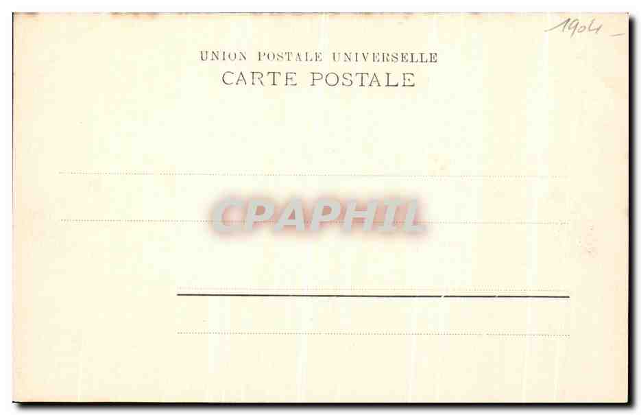 CPA Vue de Smyrne Turquie — Verso