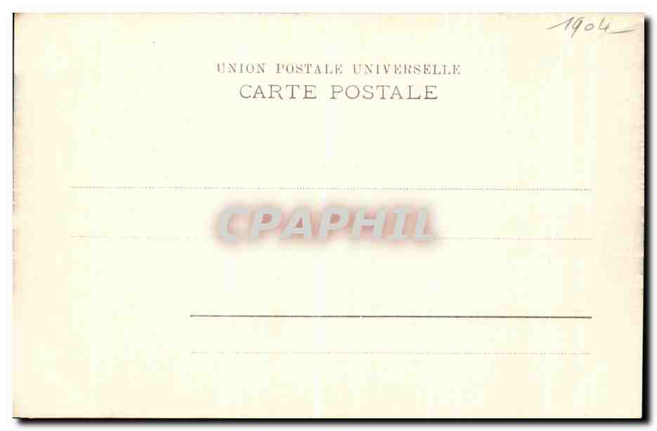 CPA Vue Generale de Quartier turc Smyrne Turquie — Verso