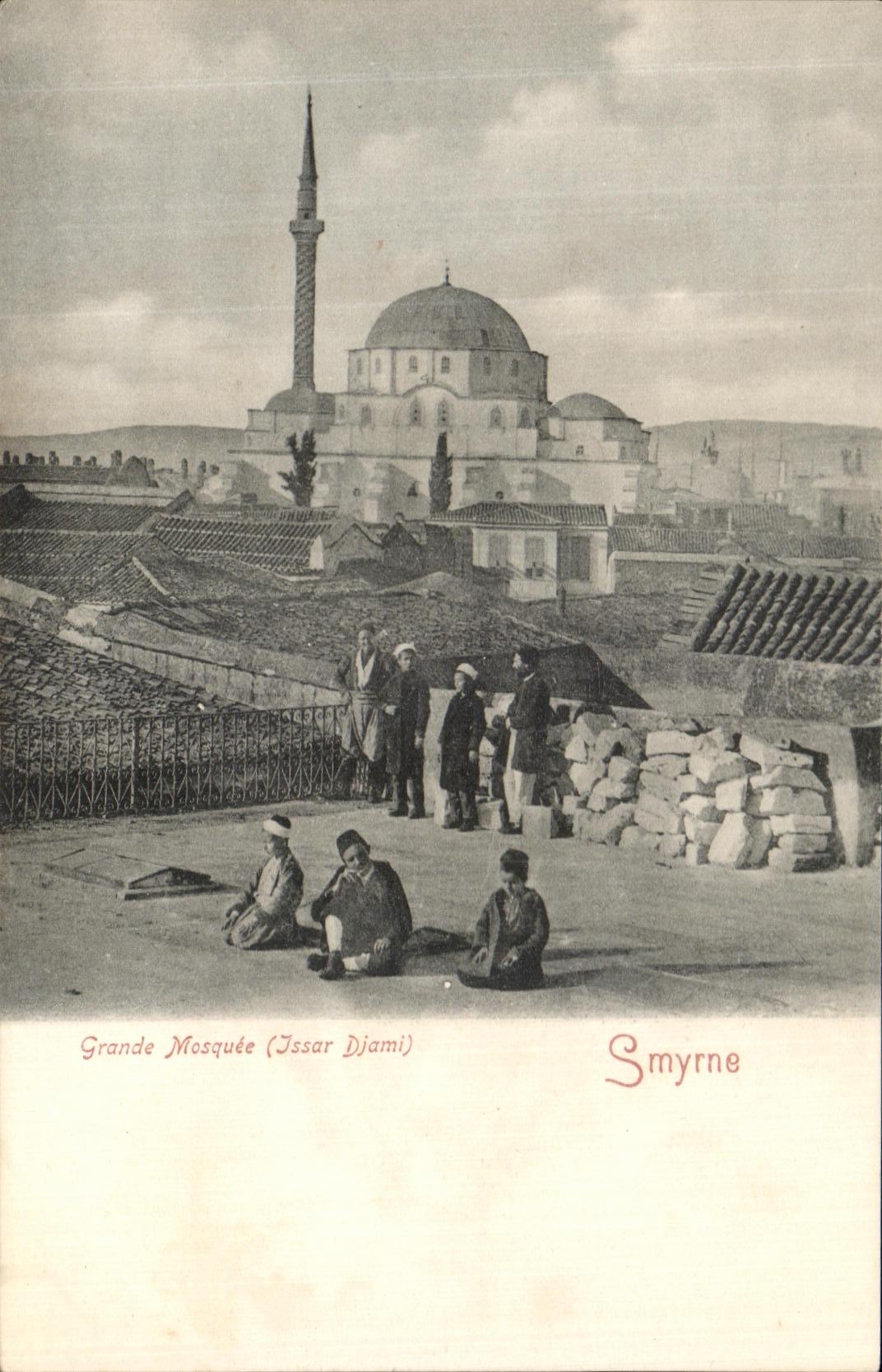 CPA Grande mosquee Isar Djami Smyrne Turquie