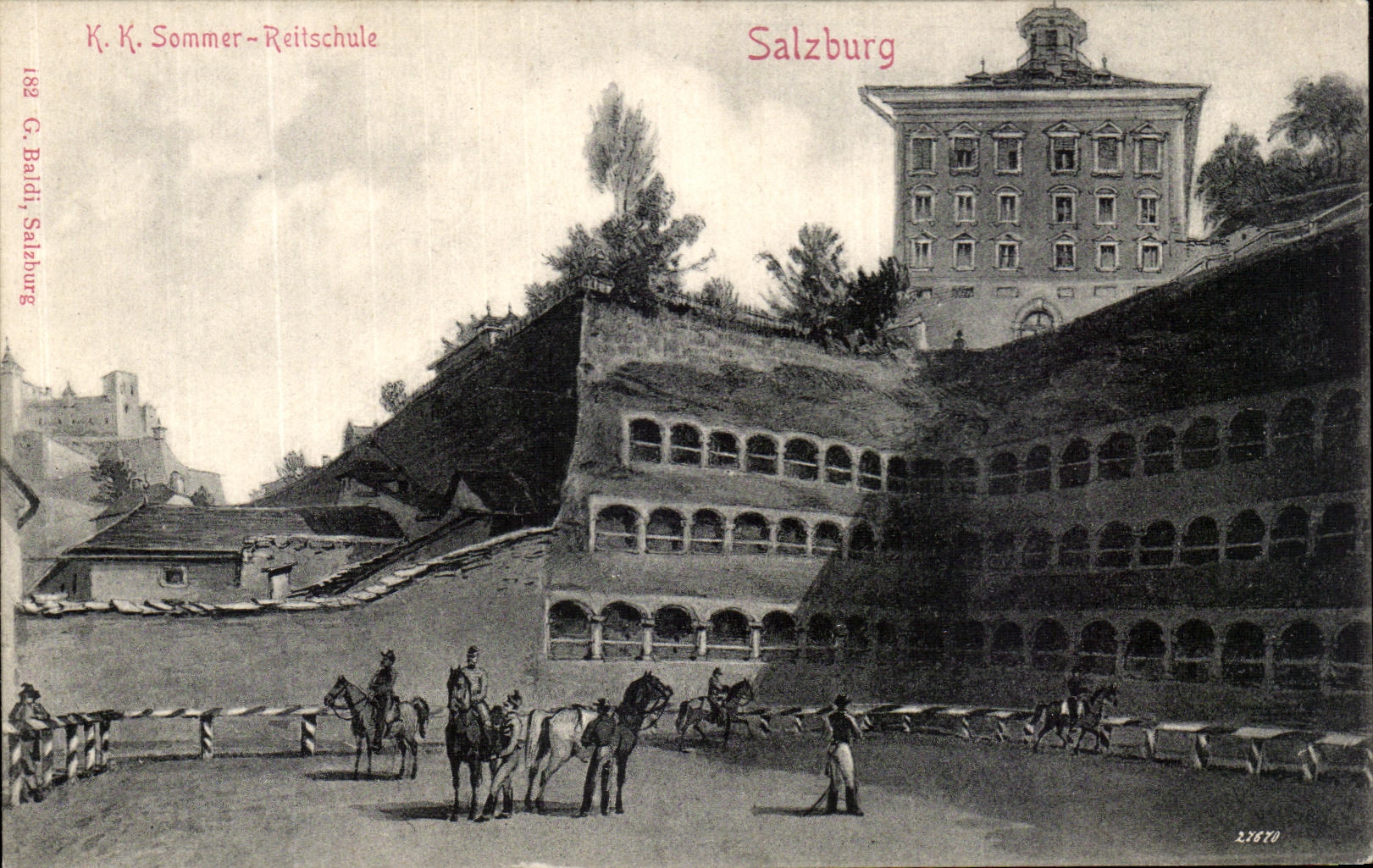 CPA Salzburg KK Sommer Reitschule Chevaux Hippisme