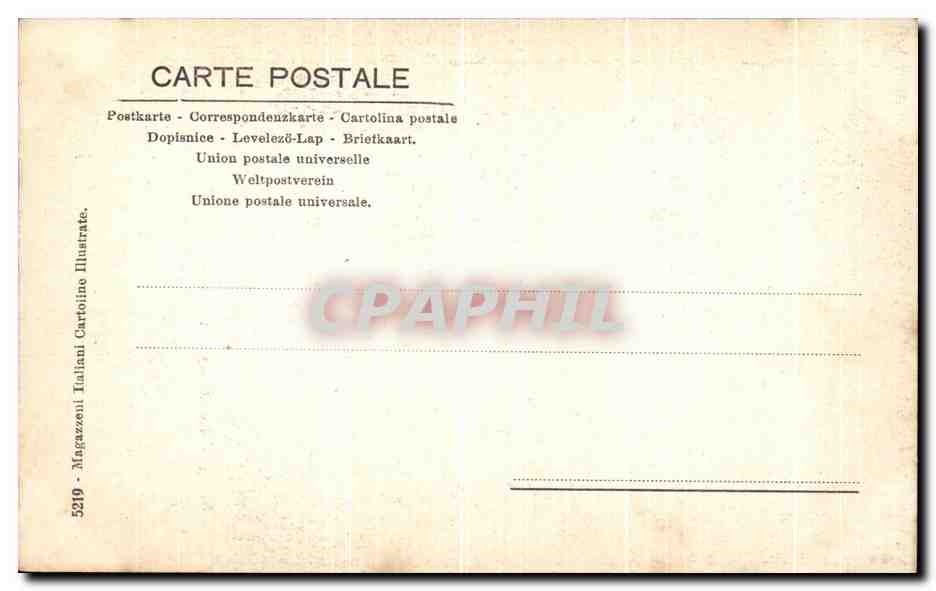 CPA Milano R Pinacoteca di Brera La Vergine il diin Figlio e S Antonio di Padova A Van Dyck — Verso