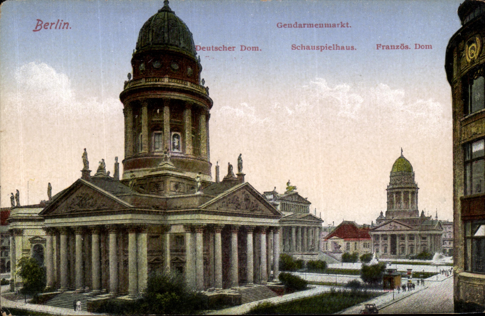 CPA Berlin Gendarmenmarkt