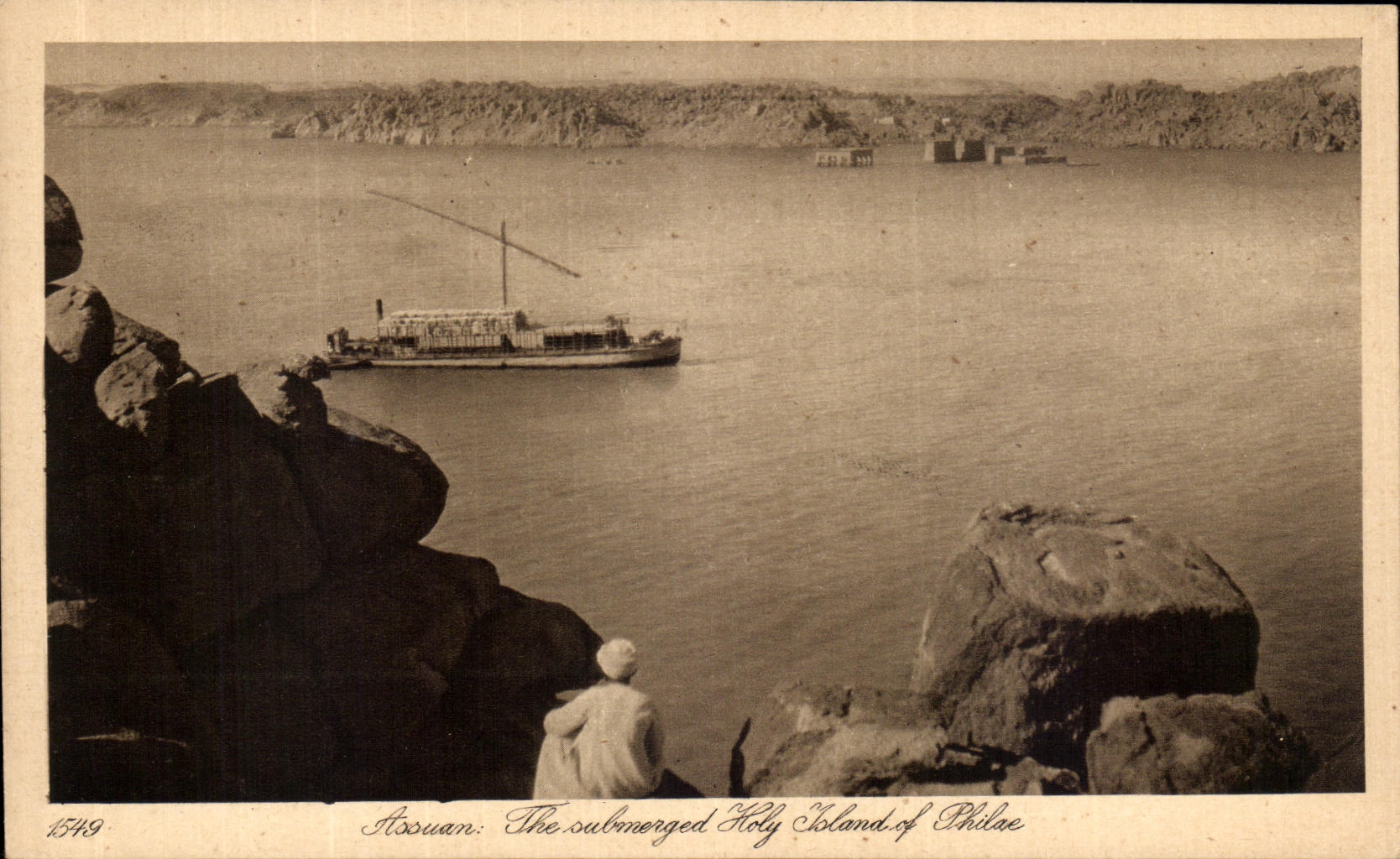 Assouan: The submerged Holy Island of Philae — Éditeur Lehner & Landrock, Cairo