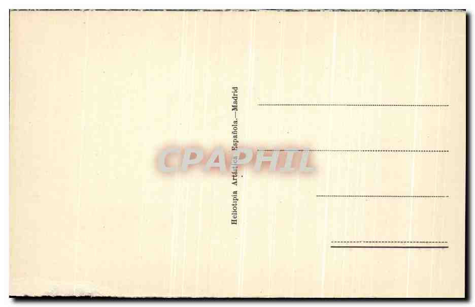 CPA Avila lgesia de San Pedro Fachada Posterior — Rückseite