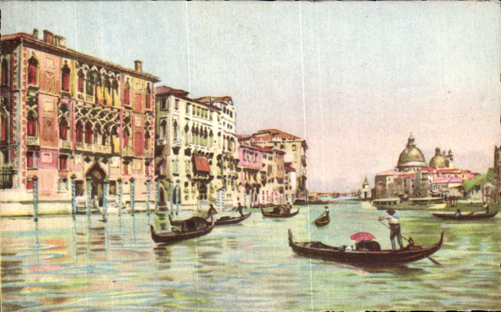 CPA Venezia Canal Grande e Chiesa della Salute Le Grand Canal