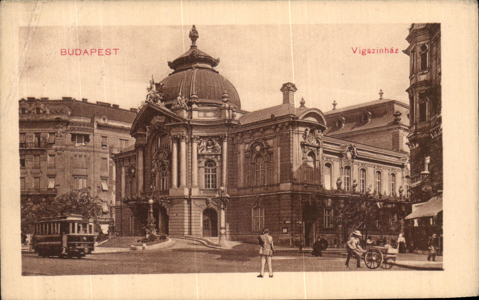 CPA Budapest Vigezinhaz Hongrie