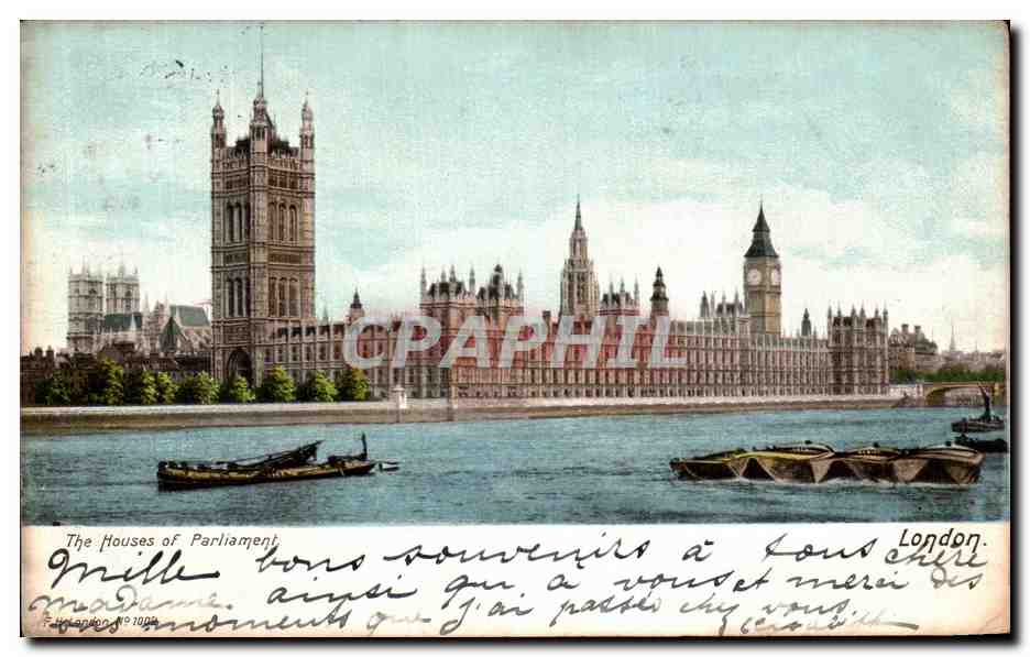 CPA The Houses of Parliment London