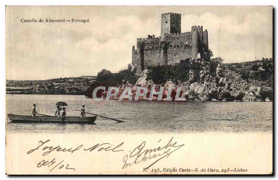 CPA Castello de Almourol Poriugal