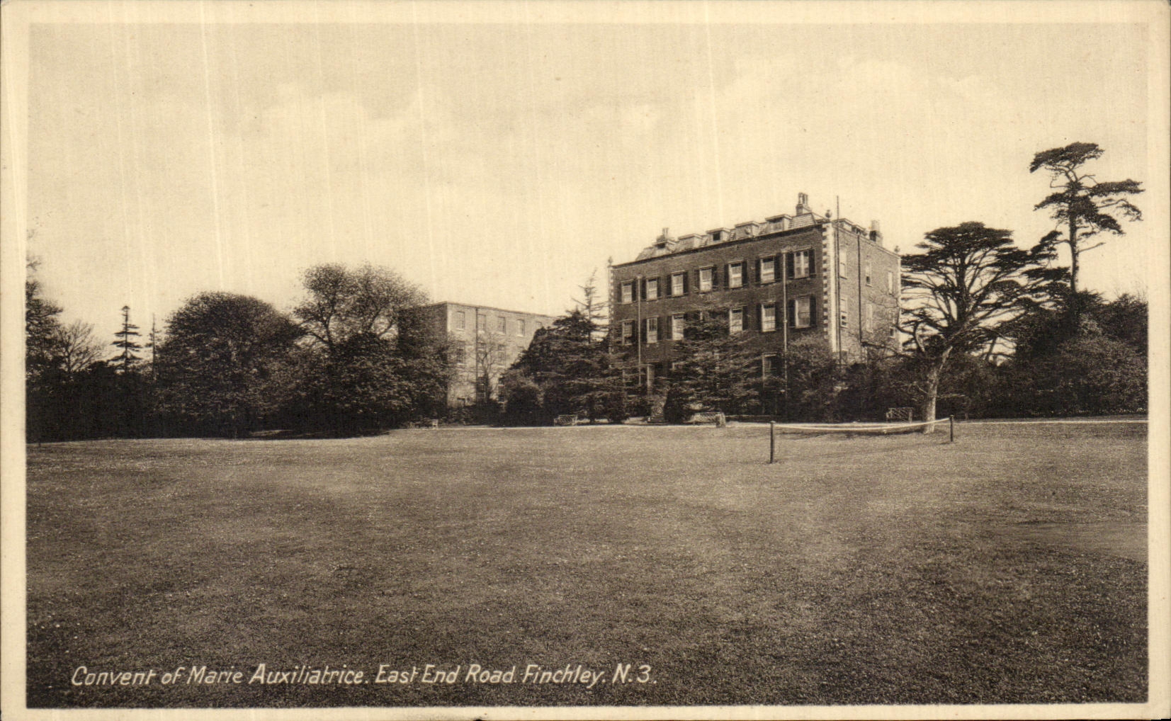 CPA Convent of Marie Auxiliatrice East End Road Fincley