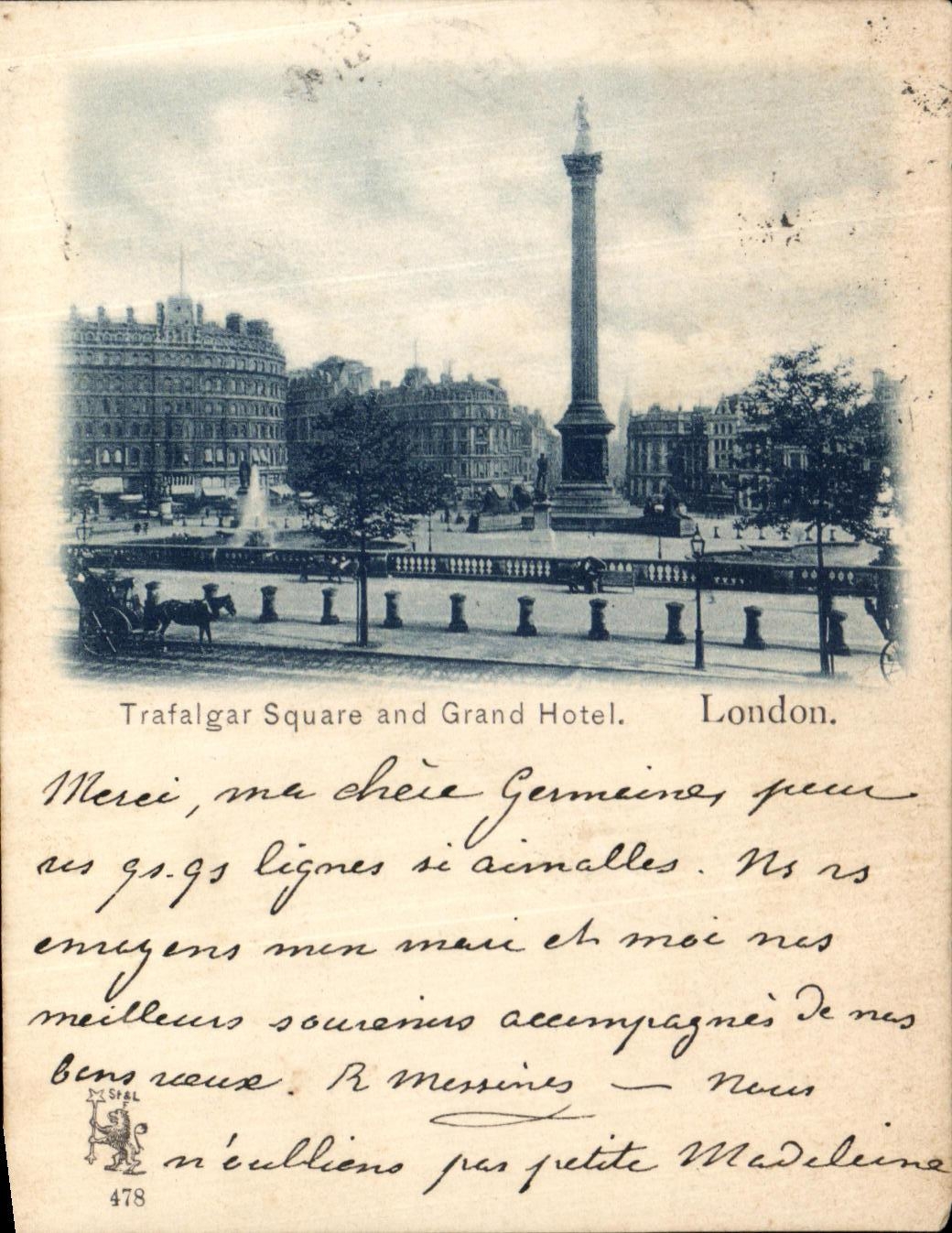 CPA London Trafalgar Square and Grand Hotel