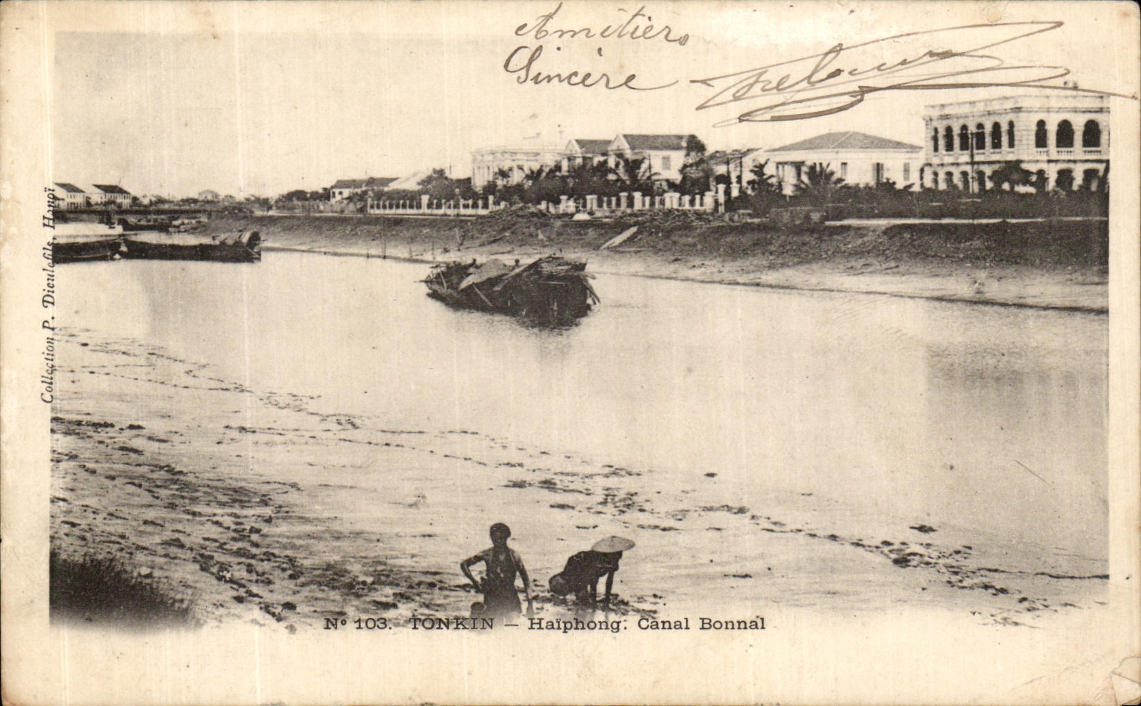 CPA Tonkin Haiphong Canal Bonnal