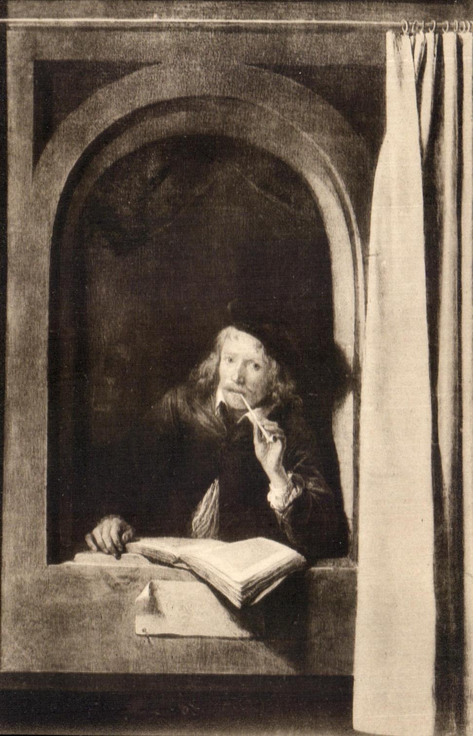 CPA Gerard Dou Le peintre lui meme Rijksmuseum Amsterdam