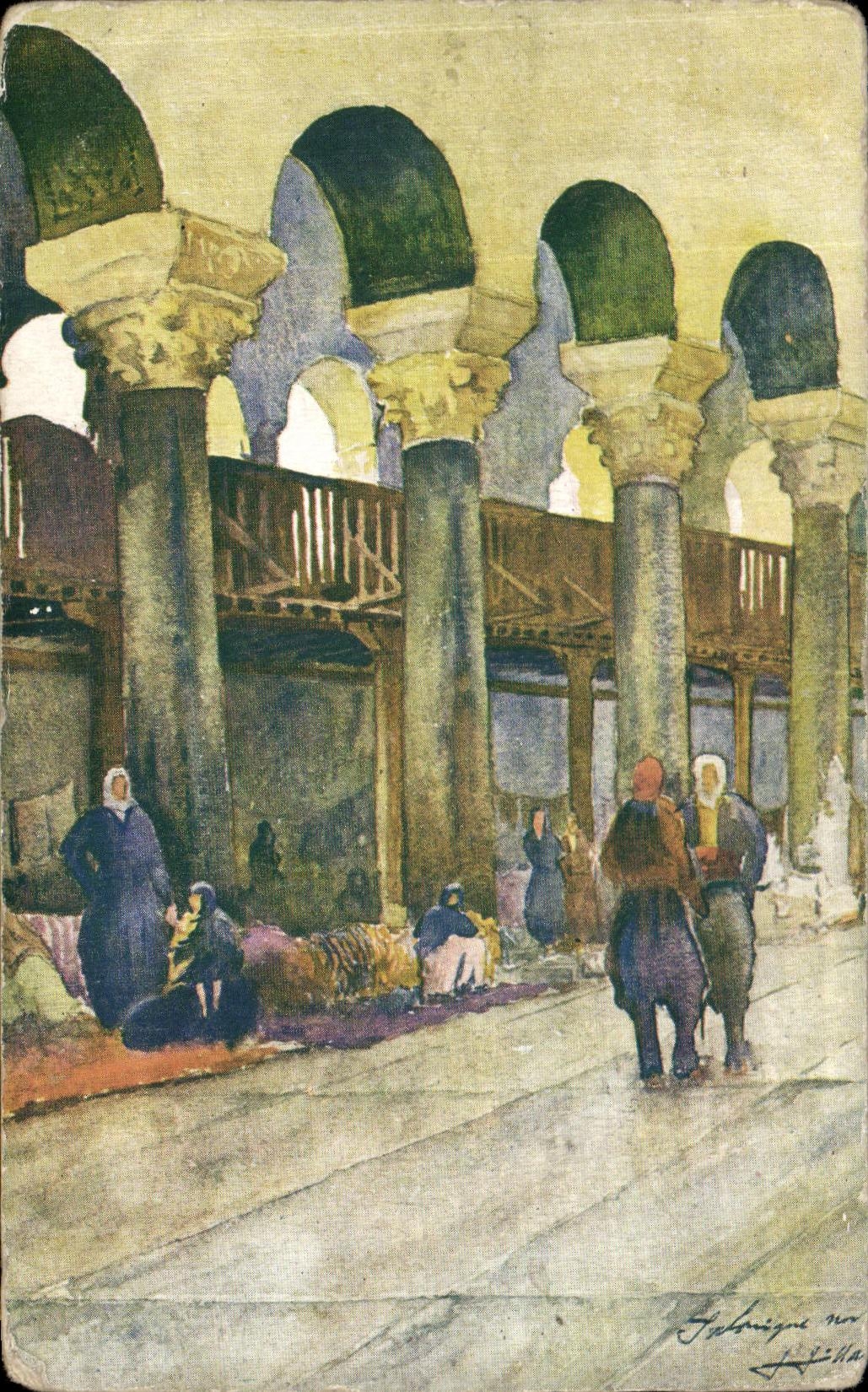 CPA Salonique Eglise Aghia Paraskevi Grece