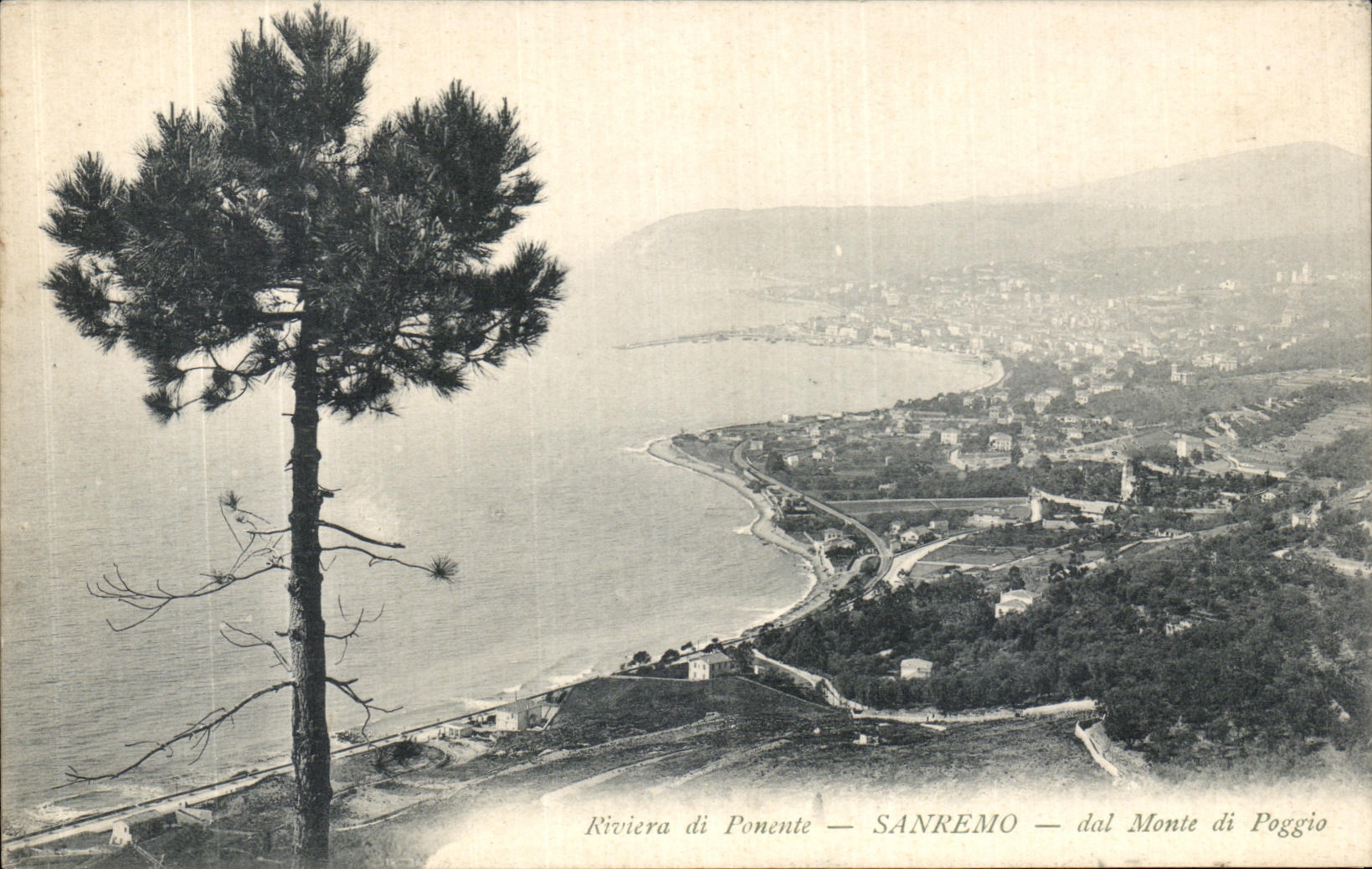 CPA Sanremo Riviera di Monte dal Monte di Pogio
