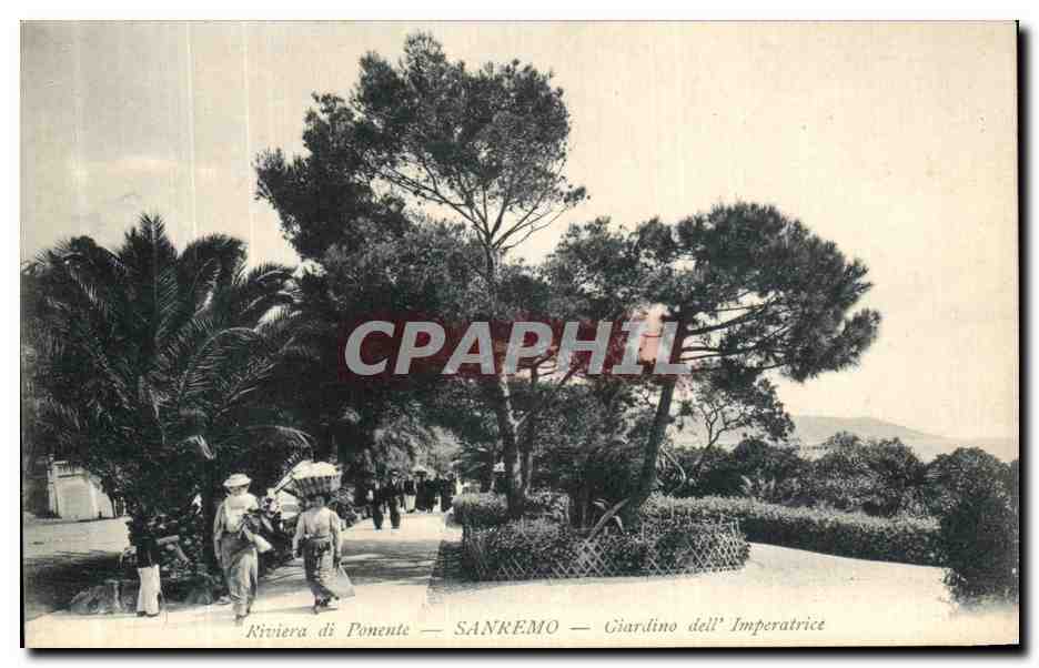 CPA San Remo Riviera di Ponente Giardino dell Imperatrice