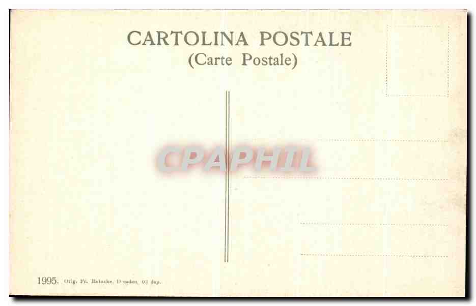 CPA San Remo Riviera di Ponente Giardino dell Imperatrice — Rückseite