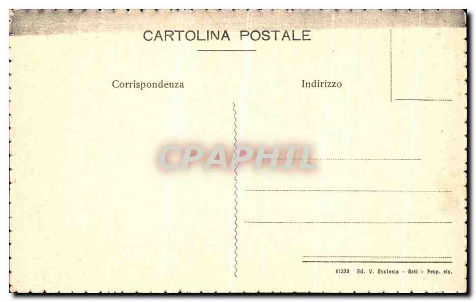 CPA Torino Castello Feudale Camerone degil uomini d Arma — Rückseite