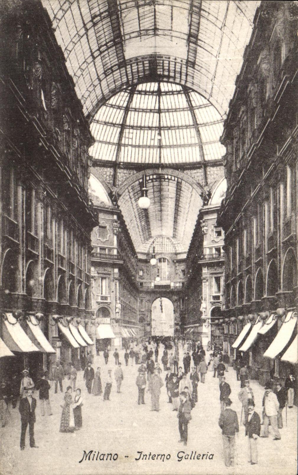CPA Milano Interno Galleria