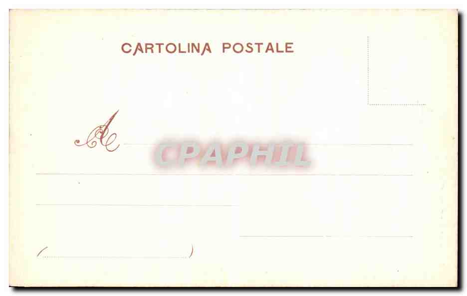CPA Firenze Veduta Dell Arnd Con Ponte S Trinita — Rückseite