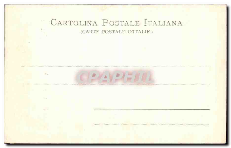 CPA Firenze Cortille del Palazzo dl Podesta — Rückseite