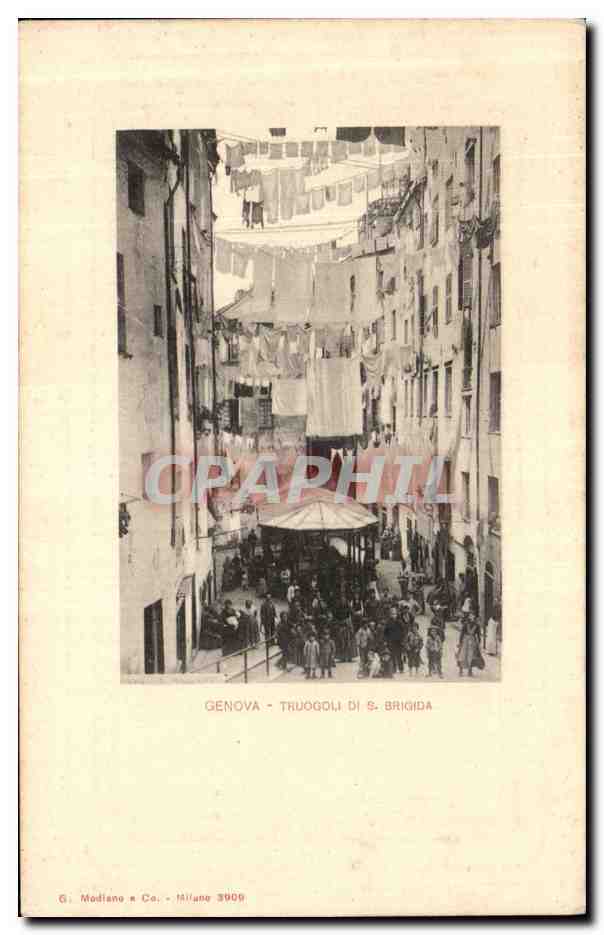 CPA Genova Truogoli Di S Brigida