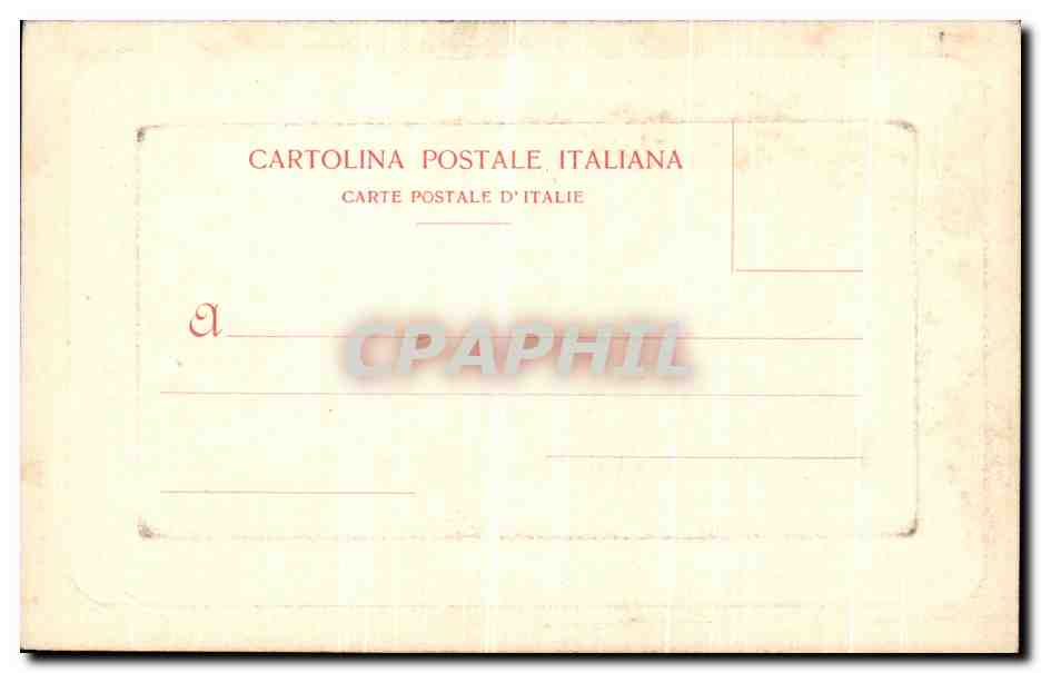CPA Genova Truogoli Di S Brigida — Rückseite