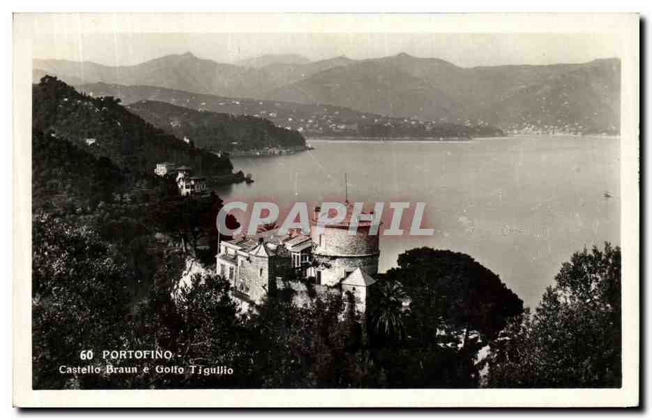 CPA Portofino Castello Braun Golfo Tigullio 