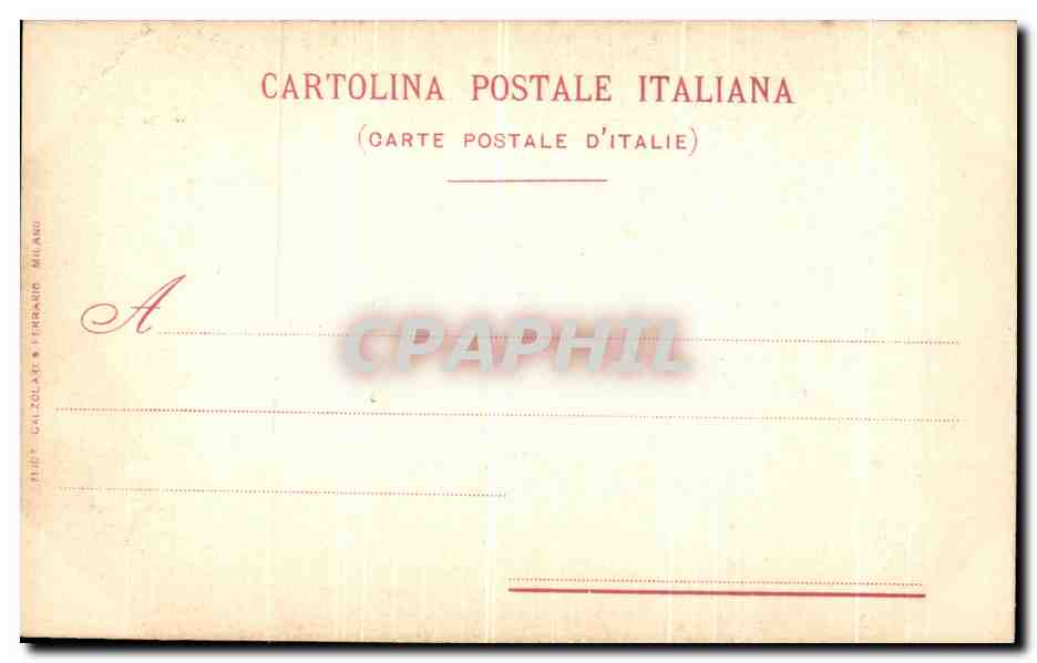 CPA Dyck Brera Incognita — Verso