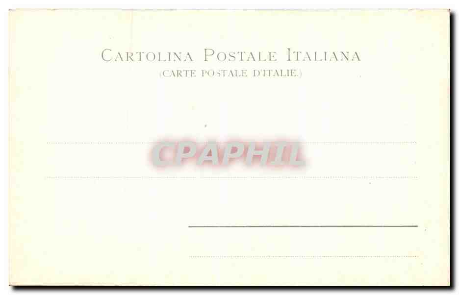 CPA Milano Bernardo Luini La Vergine in trono e Santi — Verso