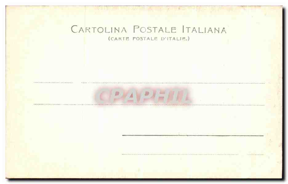 CPA Milano Giovanni Bellini La Vergine col Figlio — Rückseite