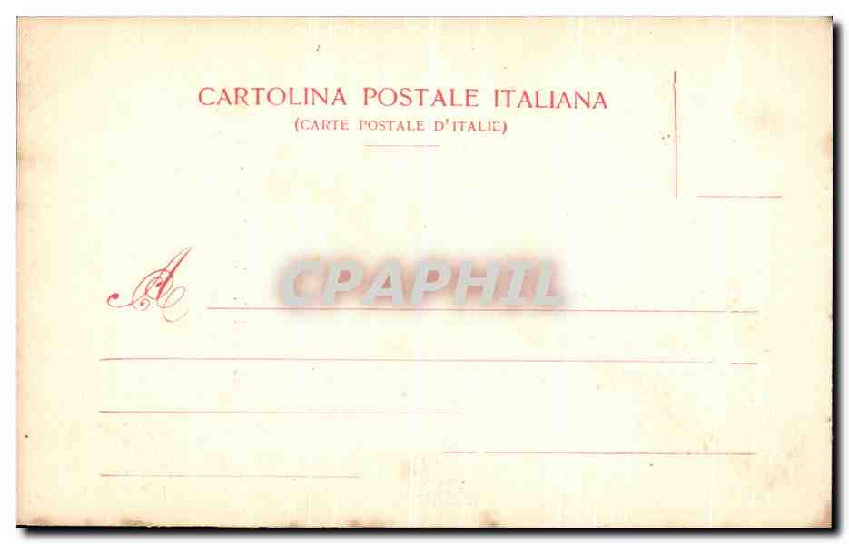 CPA Milano La Sposalizio di S Caterina Bernardino Luini — Verso
