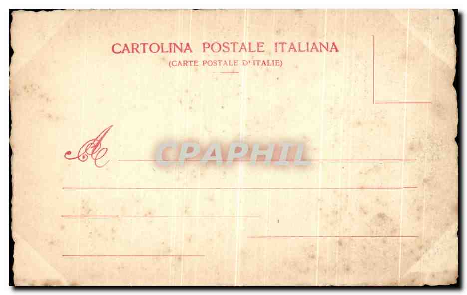 CPA Milano Rattio di Proserpina Pinacoteca di Brera Milano — Verso