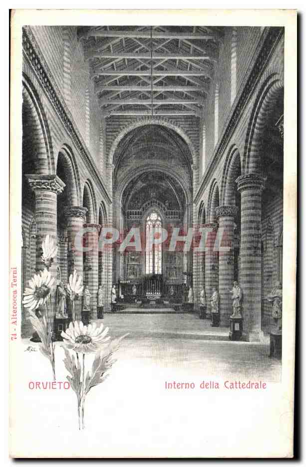 CPA Orvieto Interno Della Cattedrale