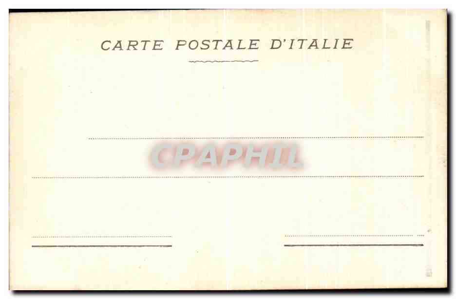 CPA Orvieto Interno Della Cattedrale — Rückseite