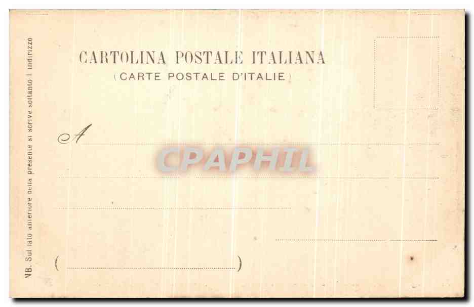 CPA Firenze Antica e Moderna Ji Paradiso — Verso