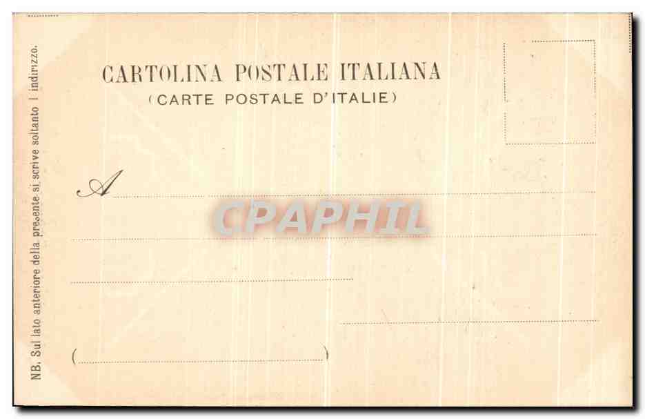 CPA Firenze Museo Nazionale S Cecilia Donatello — Verso