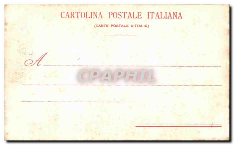 CPA Dett Sposalizio della Vergine Raffaele Milano Brera — Verso