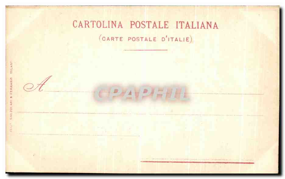 CPA Leonardo de Vinci Ambrosiana Beatrice d Este — Rückseite