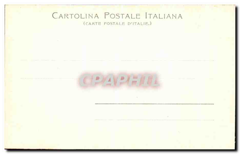 CPA Verona Francesco Francia Museo — Rückseite