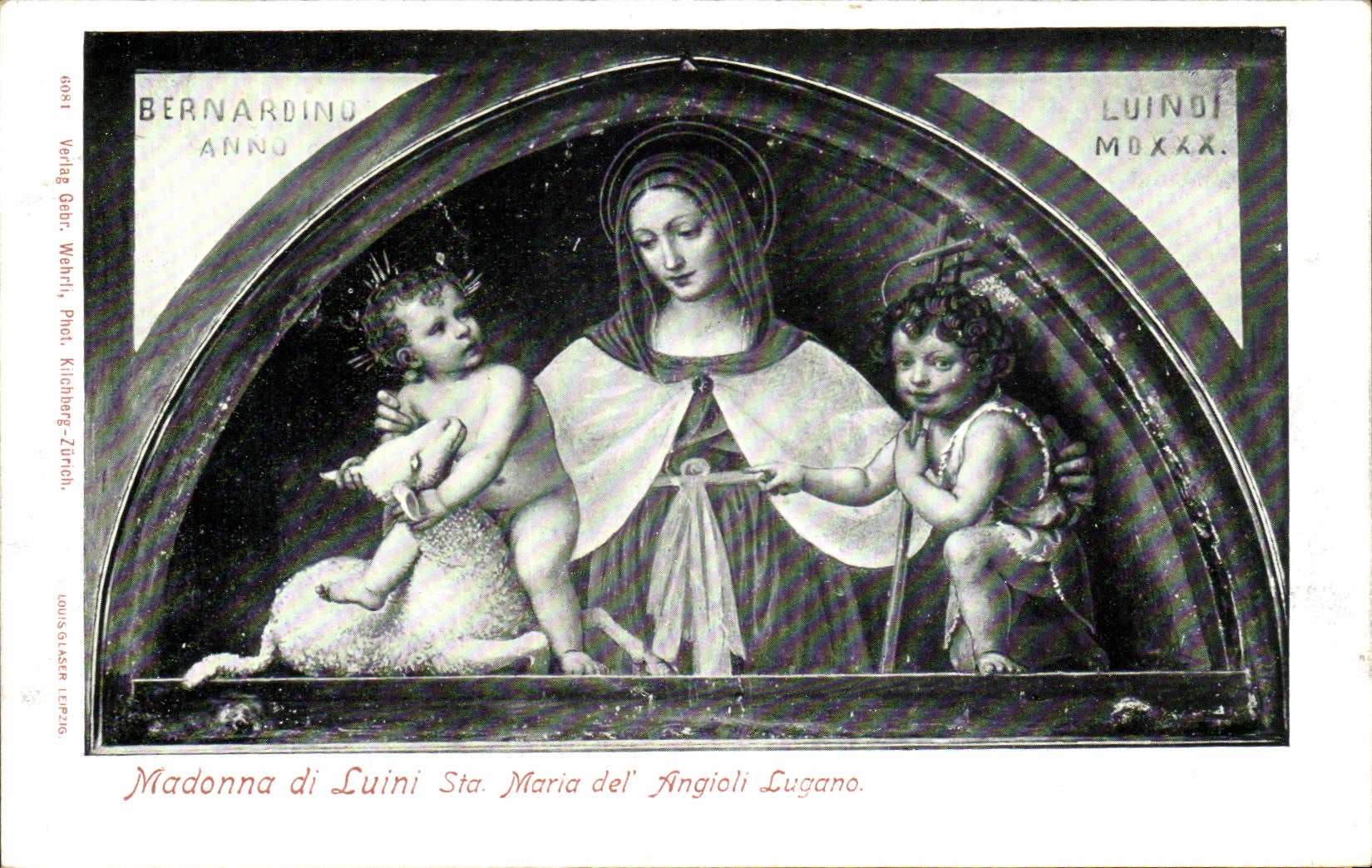 CPA Madonna di Luini sta Maria del Angioli Lugano