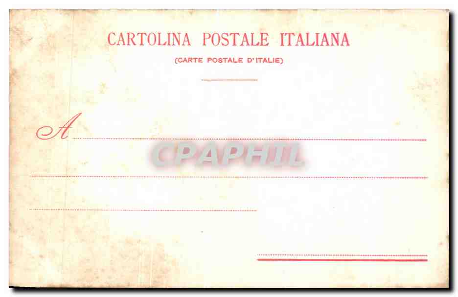 CPA Milano Brera Testa di S Giuseppe Guido Reni — Rückseite
