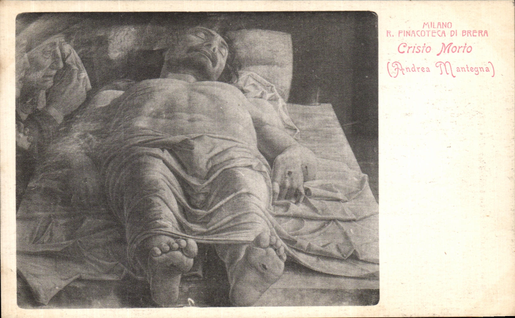 CPA Milano Finacoteca Di Brera Crisio Morio Andrea Mantegna