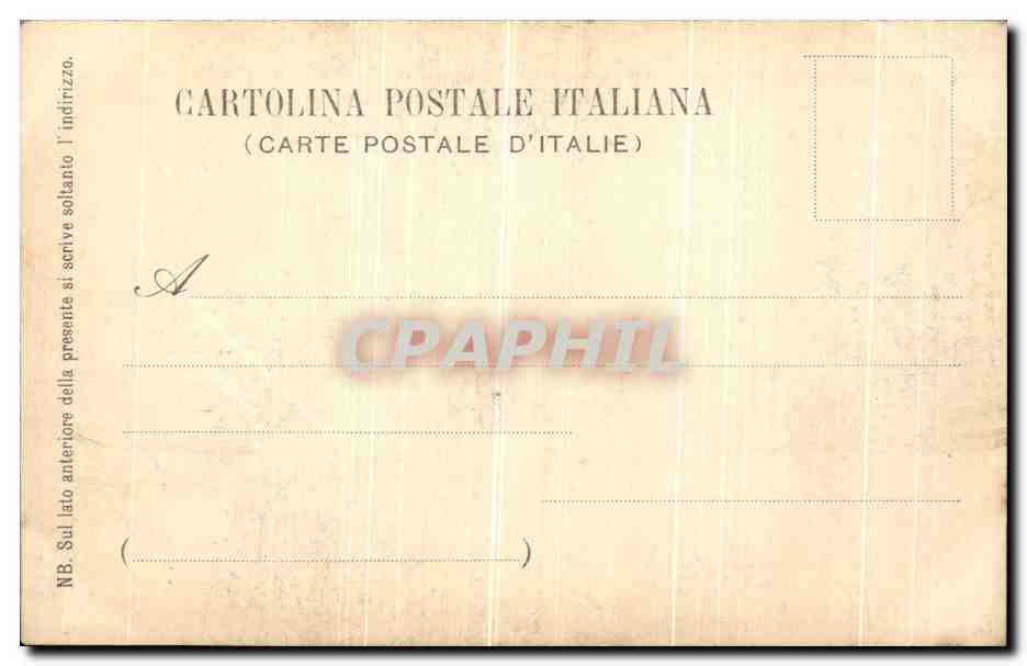 CPA Venezia R Accademia di Belle Firti Dettaglio — Rückseite