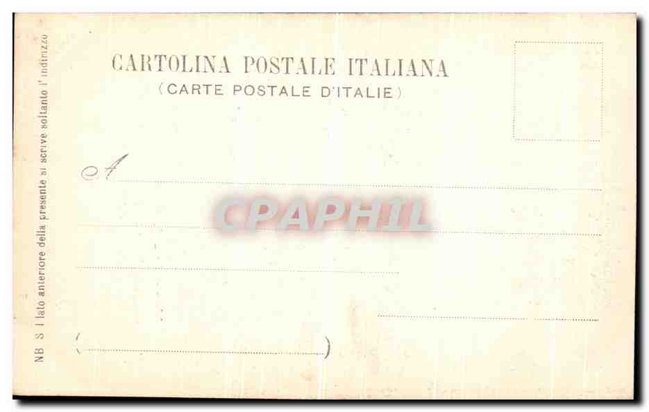 CPA Venezia R Accade nia ai Belle Arti L arcangelo Raffaele col figlio di Tobia ue altri Santi  — Rückseite