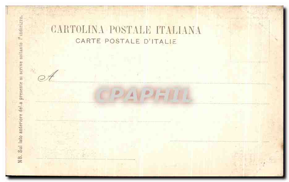 CPA Venezia Palazzo Ducale Sala dei pregadi preghiera — Rückseite