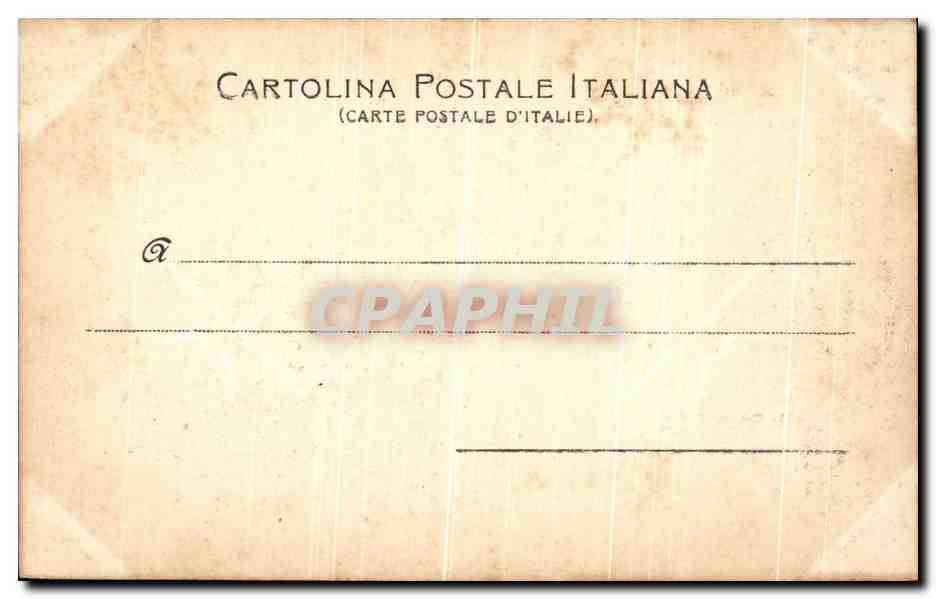 CPA Venezia Palazzo Ducale Tiepolo Venezia sposata a Nettuno — Rückseite